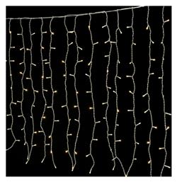 144 Λαμπάκια LED Κουρτίνα 1.2μ. x 120εκ. Λευκά