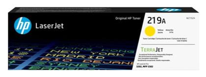 219A Γνήσιο Toner Laser Εκτυπωτή Κίτρινο 1200 Σελίδων (W2192A)