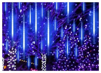 240 Λαμπάκια LED Βροχή 3.2μ. Ψυχρό Λευκό