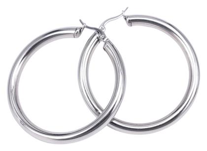 24home.gr Σκουλαρίκια Κρίκοι από Ατσάλι