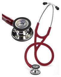 3M Littmann Cardiology IV Finish Καρδιολογικό Παιδιατρικό Στηθοσκόπιο Non Chill με Διπλό Κώδωνα Μπορντό