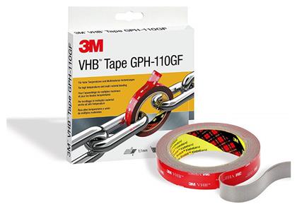 3M VHB 110GF Αυτοκόλλητη Ταινία Διπλής Όψης 12mmx3m