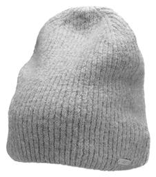 4F Beanie Ανδρικός Σκούφος με Rib Πλέξη σε Γκρι χρώμα