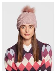 4F Pom Pom Beanie Γυναικείος Σκούφος Πλεκτός