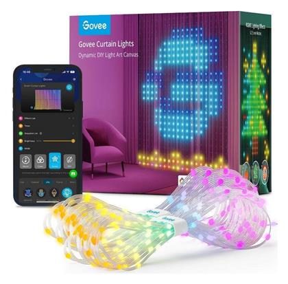 520 Λαμπάκια LED Κουρτίνα 2μ. x 150εκ. RGBIC