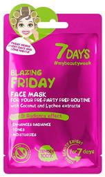 7DAYS Blazing Friday Sheet Mask 28gr