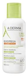 A-Derma Exomega Control Emollient Cream Ενυδατική Κρέμα Ανάπλασης για Ξηρές Επιδερμίδες 400ml από το Pharm24