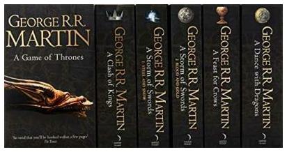 A Game of Thrones, The Complete Box Set of All 6 Books