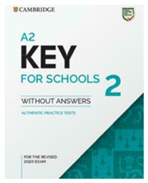 A2 Key for Schools 2 Student's Book Without Answers