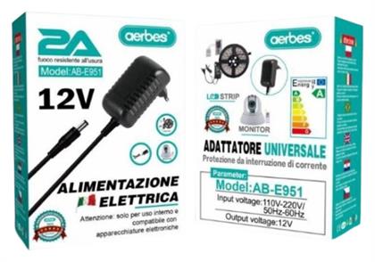 AB-E951 Universal Τροφοδοτικό 12 έως 12V 1A 12W
