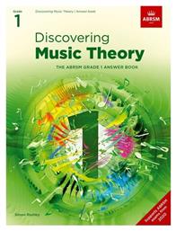 ABRSM Discovering Music Theory Answer Book Βιβλίο Θεωρίας Grade 1 από το Public