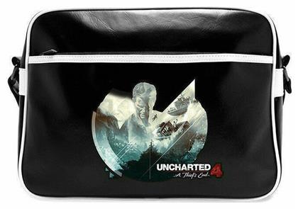 Abysse Uncharted 4 Adventure Vinyl Παιδική Τσάντα Ώμου Μαύρη από το e-shop