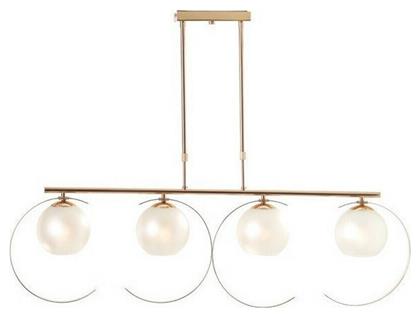 Aca Iparelle Κρεμαστό Φωτιστικό Μπρούτζινο 120εκ.