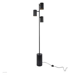 Aca Kenneth Φωτιστικό Δαπέδου Υ165εκ. Μαύρο