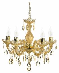 Aca Nefertiti Πολυέλαιος 5xE14 Ø46cm με Κεράκια SF3505P