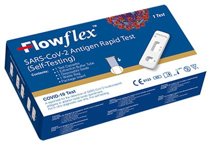 Acon FlowFlex SARS-Cov-2 Antigen Rapid Test 1τμχ Αυτοδιαγνωστικό Τεστ Ταχείας Ανίχνευσης Αντιγόνων με Ρινικό Δείγμα από το Medical