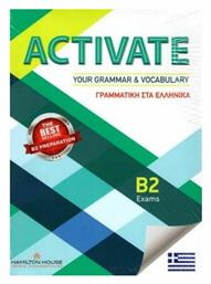 Activate Your Grammar & Vocabulary B2 Greek Edition Student's Book With Key