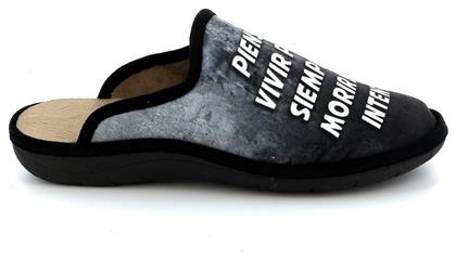 Adam's Shoes 754-21501 Χειμερινές Ανδρικές Παντόφλες με Σχέδια