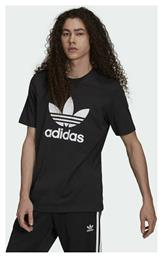 Adidas Adicolor Classics Trefoil Ανδρικό T-shirt Μαύρο με Λογότυπο