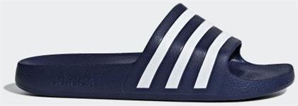 adidas Adilette Aqua Slides Dark Blue / Cloud White