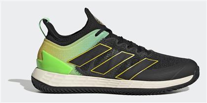 Adidas Adizero Ubersonic 4 Ανδρικά Παπούτσια Τένις για Χωμάτινα Γήπεδα Core Black / Beam Yellow