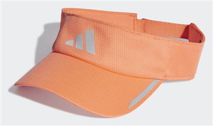 Adidas Aeroready Running Καπέλο Visor Πορτοκαλί Coral Fusion / Reflective Silver από το Modivo