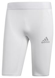 adidas Alphaskin Ανδρικό Αθλητικό Κολάν Compression Κοντό Λευκό