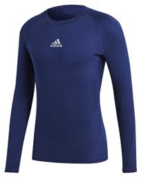 Adidas Alphaskin Παιδική Ισοθερμική Μπλούζα Navy Μπλε