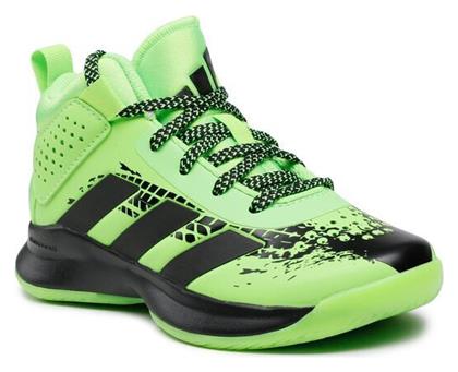 Adidas Αθλητικά Παιδικά Παπούτσια Μπάσκετ Cross Em Up 5 Πράσινα