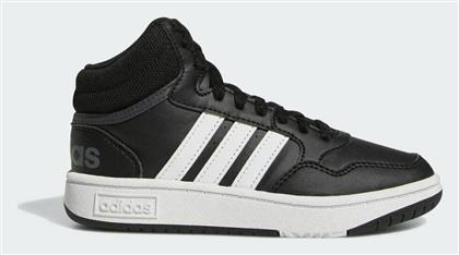 Adidas Αθλητικά Παιδικά Παπούτσια Μπάσκετ Hoops Mid 3.0 K Core Black / Cloud White / Grey Six από το Modivo