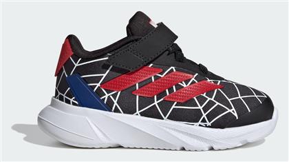 Adidas Αθλητικά Παιδικά Παπούτσια Running Duramo Spider-Man Μαύρα