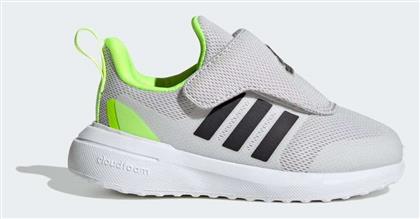 Adidas Αθλητικά Παιδικά Παπούτσια Running FortaRun 2.0 AC I με Σκρατς Grey One / Core Black / Lucid Lemon