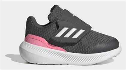 Adidas Αθλητικά Παιδικά Παπούτσια Running Runfalcon 3.0 AC I με Σκρατς Grey Six / Crystal White / Beam Pink