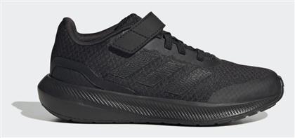 Adidas Αθλητικά Παιδικά Παπούτσια Running Runfalcon 3.0 El K με Σκρατς Μαύρα