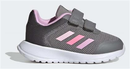 Adidas Αθλητικά Παιδικά Παπούτσια Running Tensaur Run 2.0 CF I με Σκρατς Grey Three / Bliss Lilac / Bliss Pink