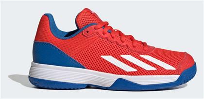 Adidas Αθλητικά Παιδικά Παπούτσια Τέννις Courtflash Bright Red / Cloud White / Bright Royal