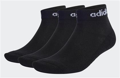 adidas Αθλητικά Παιδικά Σοσόνια Performance Μαύρα 3 Ζευγάρια