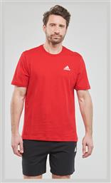 Adidas Αθλητικό Ανδρικό T-shirt Κόκκινο με Στάμπα