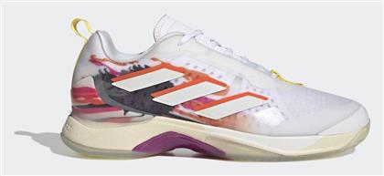 Adidas Avacourt Γυναικεία Παπούτσια Τένις για Όλα τα Γήπεδα Cloud White / Zero Metalic / Impact Yellow από το E-tennis