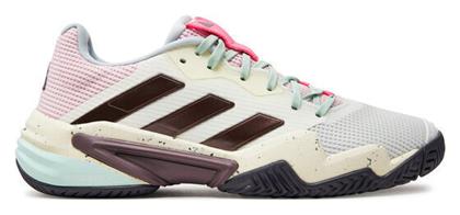 Adidas Barricade 13 Ανδρικά Παπούτσια Τένις Λευκά