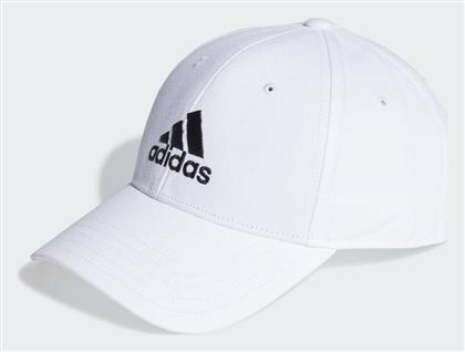 adidas Cotton Twill Baseball Jockey Λευκό