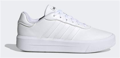 Adidas Court Platform Γυναικεία Sneakers Λευκά