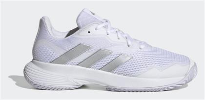 Adidas Courtjam Control Ανδρικά Παπούτσια Τένις για Όλα τα Γήπεδα Cloud White / Silver Metallic