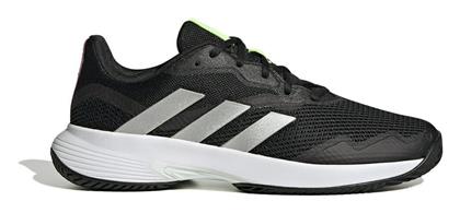 Adidas Courtjam Control Ανδρικά Παπούτσια Τένις για Όλα τα Γήπεδα Core Black / Silver Metallic / Cloud White