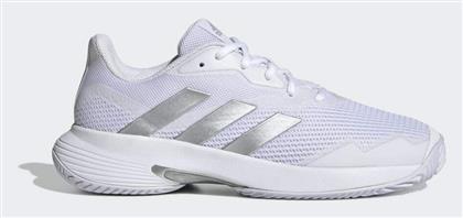 Adidas Courtjam Control Γυναικεία Παπούτσια Τένις για Σκληρά Γήπεδα Cloud White / Silver Metallic από το Cosmossport