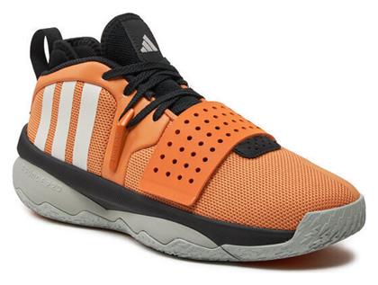 adidas Dame 8 Extply Χαμηλά Μπασκετικά Παπούτσια Πορτοκαλί