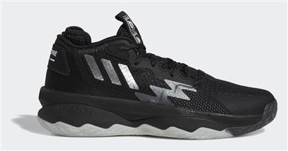 Adidas Dame 8 Ψηλά Μπασκετικά Παπούτσια Core Black / Silver Metallic / Grey Six από το Modivo