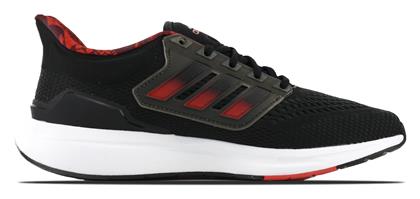 Adidas EQ21 Run 10 Ανδρικά Αθλητικά Παπούτσια Running Μαύρα