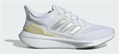 Adidas EQ21 Run Γυναικεία Αθλητικά Παπούτσια Running Cloud White / Matte Silver / Sandy Beige Met