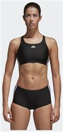 adidas Essence Core 3 Stripes Αθλητικό Set Bikini Μπουστάκι Μαύρο